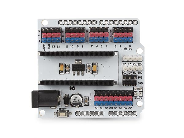 carte d'extension multifonctions pour arduino® nano/uno