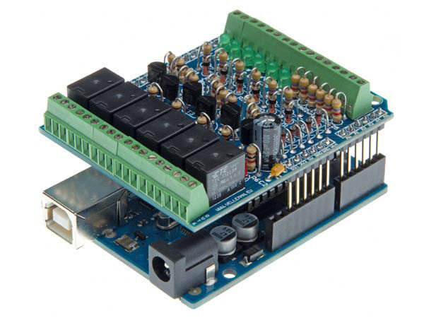 i/o sheild pour arduino 18 sorties
