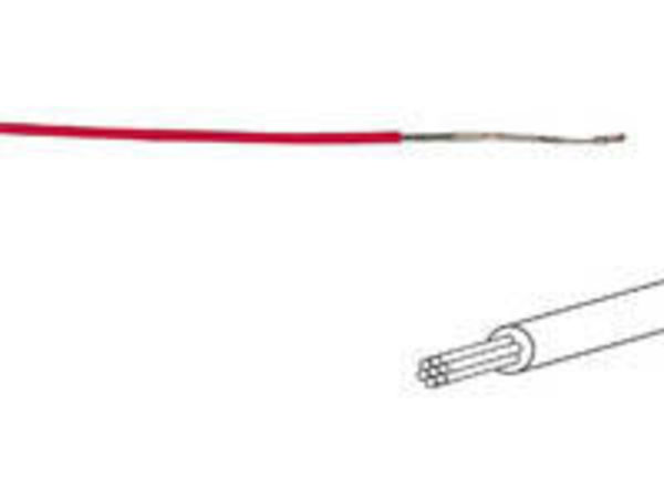 câble multibrin 0.2mm2 rouge au mètre